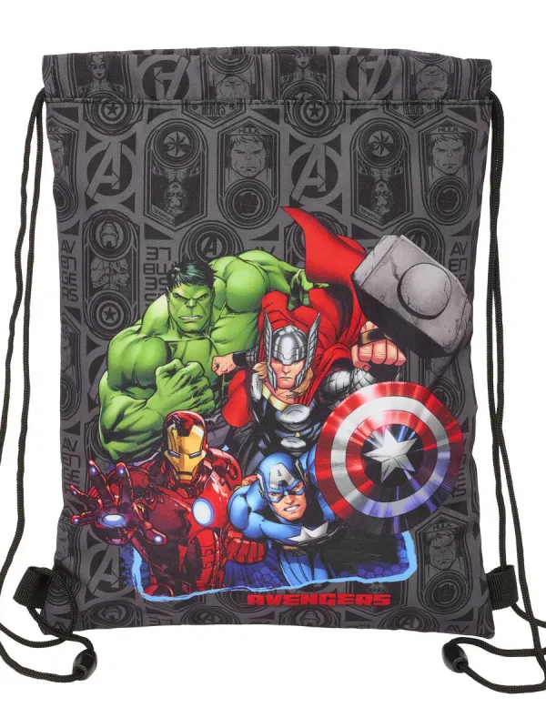 Produkt Batoh so šnúrkami The Avengers Vendetta Čierna 26 x 34 x 1 cm Obrázok