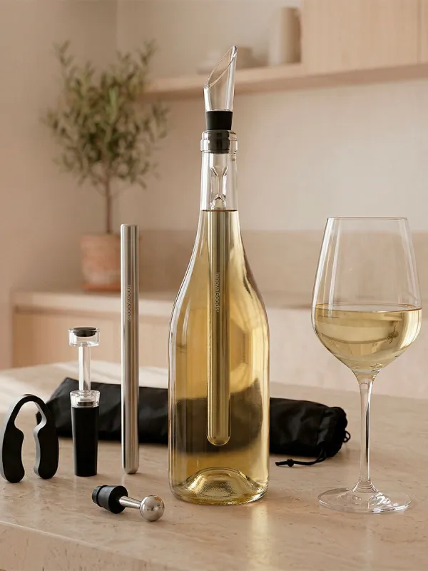 Produkt Sadu na Vino Chillour InnovaGoods 7 Kusy Obrázok