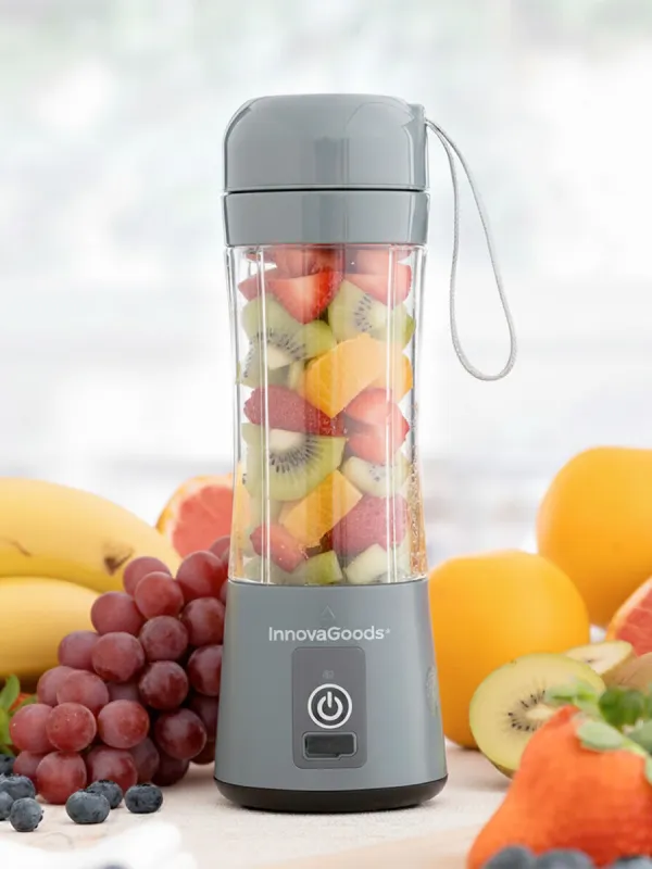 Produkt Nabíjateľný prenosný mixér s pohárom Shakuit InnovaGoods Obrázok