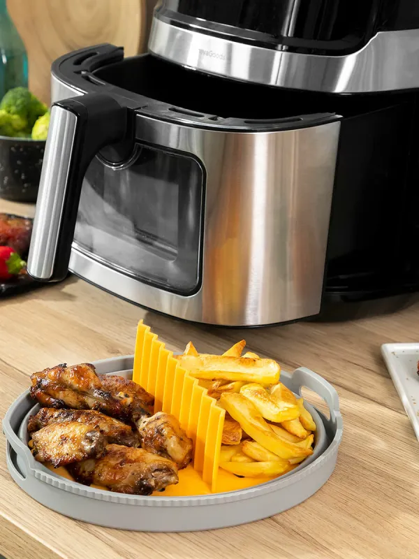 Produkt Skladací silikónový košík do vzduchovej fritézy Fliynner InnovaGoods Obrázok