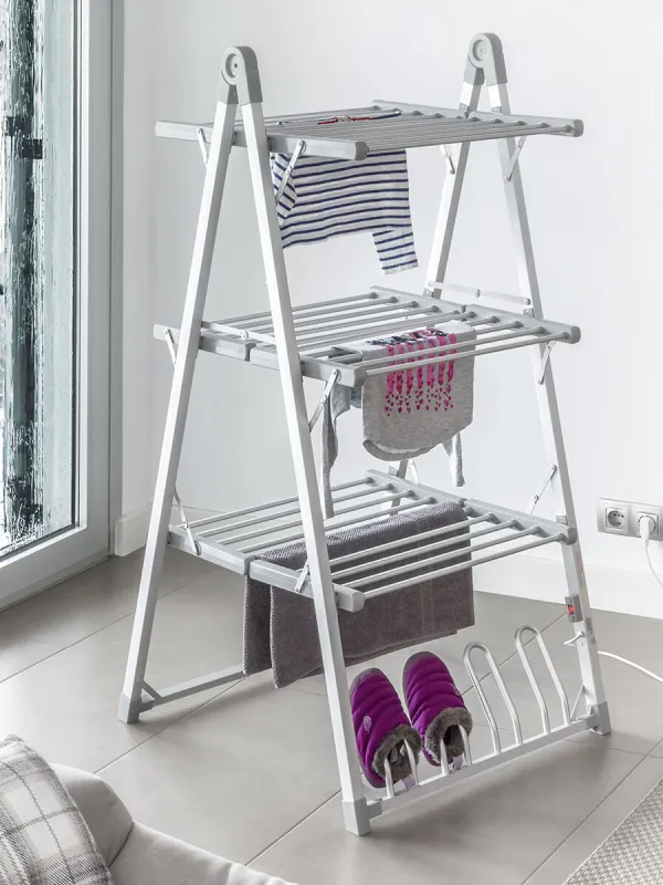 Produkt Elektrický skladací vešiak na prádlo Verayer InnovaGoods 30 tyčí Obrázok