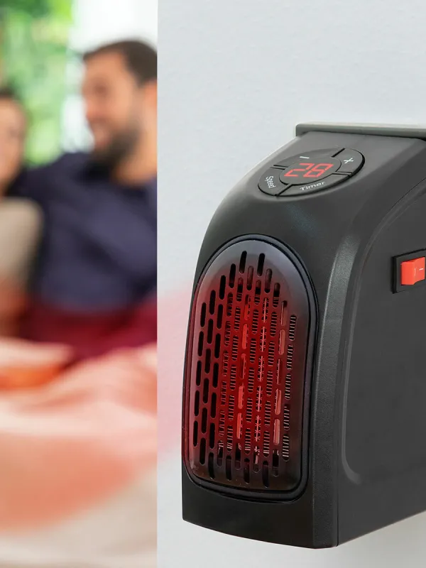 Produkt Mini prenosný ohrievač do zástrčky Heatpod InnovaGoods 400 W Obrázok